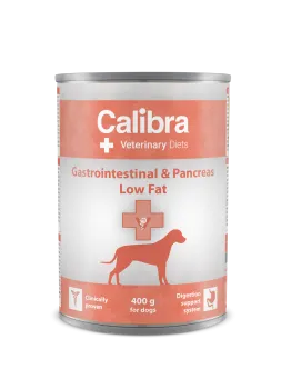 Calibra VD Dog konzerva Gastrointestinal Low Fat 400g