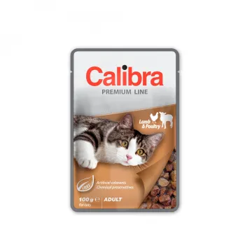 Calibra Cat kapsička Premium Adult Lamb & Poultry 100g