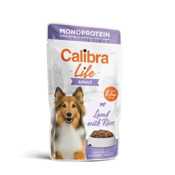 Calibra Dog Life Adult Lamb – kapsička pre dospelé psy, jahňacia 150 g