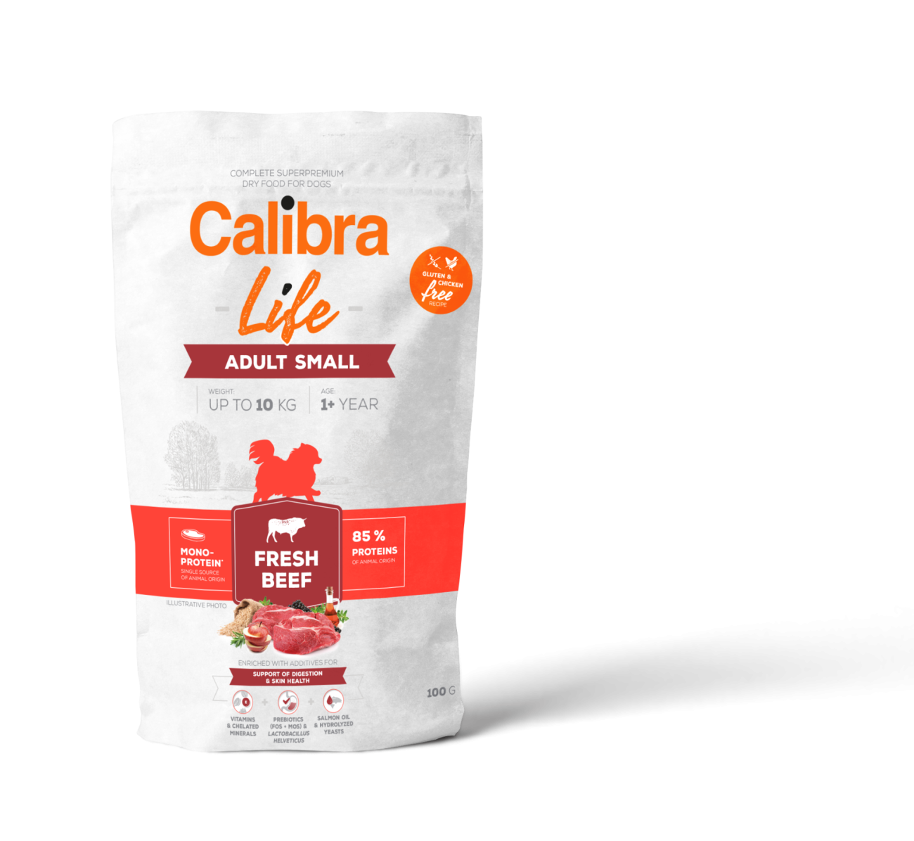 Calibra Dog Life Adult Small Fresh Beef 100g