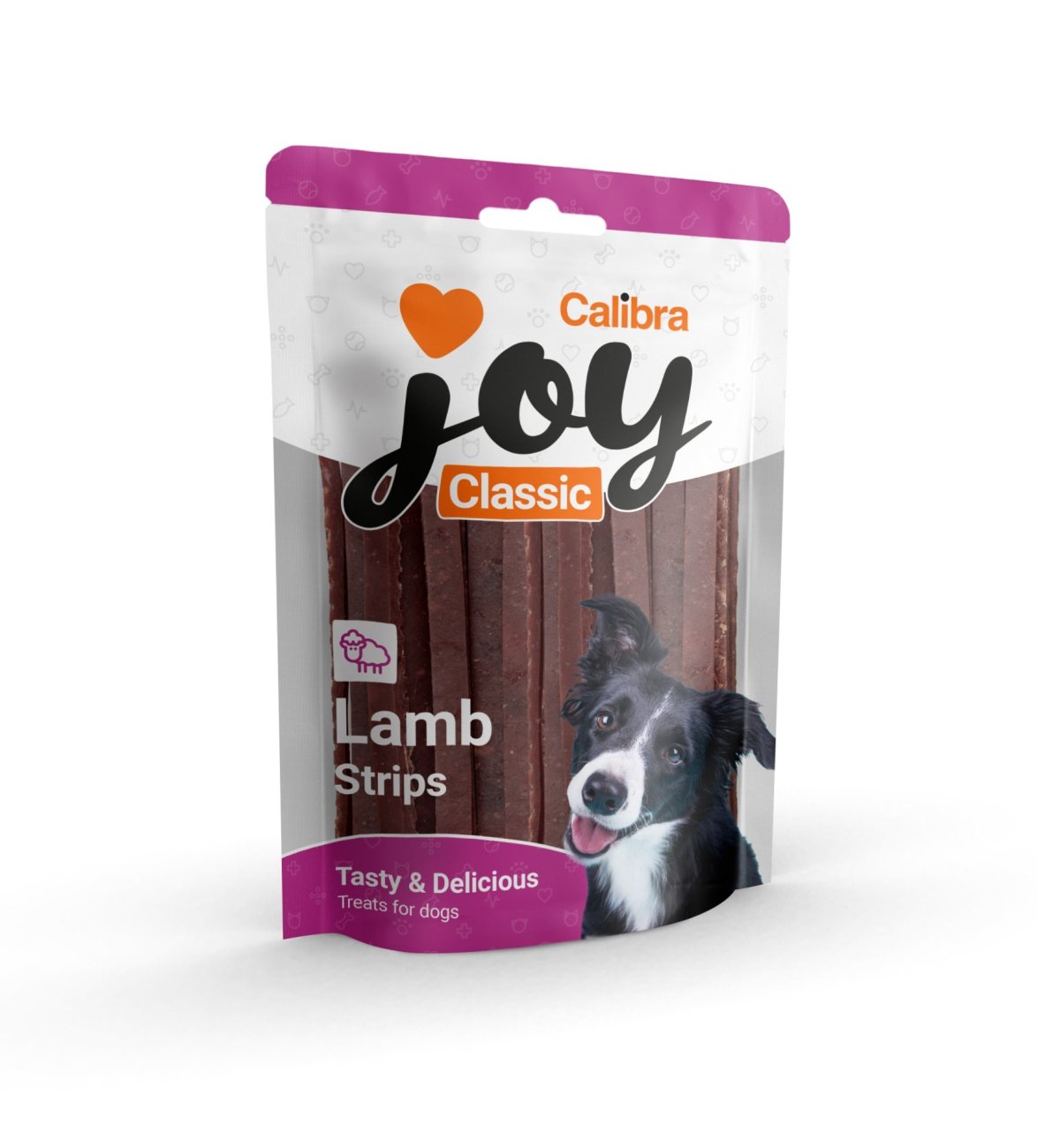 Calibra Joy Dog Classic Lamb Strips 80g NEW